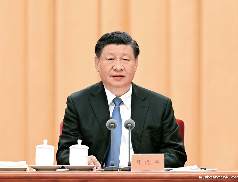 2023年1月9日，中共中央总书记、国家主席、中央军委主席习近平在中国共产党第二十届中央纪律检查委员会第二次全体会议上发表重要讲话。 新华社记者 张领/摄